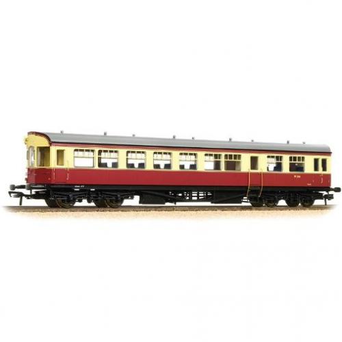 39-578 Bachmann Ex-GWR Auto Trailer - BR Crimson & Cream